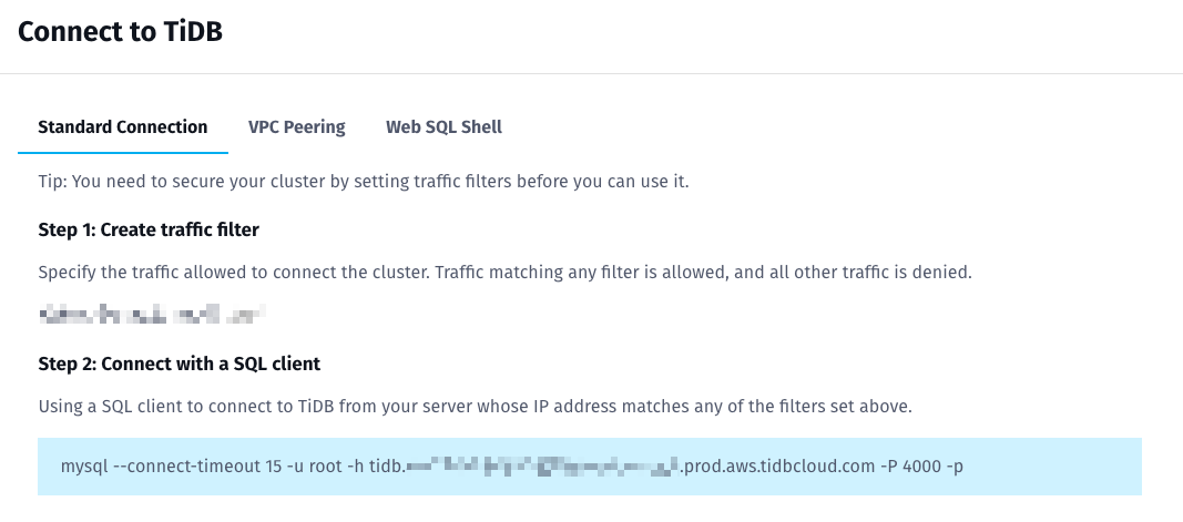 SQL string